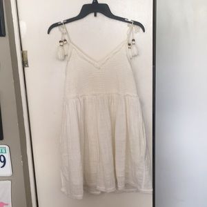 Free people summer dress with tassels